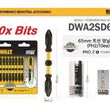 Набор бит 10 шт и кольцевой магнит DEWALT DWA2SD65 - РЕМТУЛС