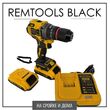 Аккумуляторный ударный шуруповерт Remtools black , 18В, 50Нм, 2xLi-ion - РЕМТУЛС