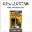 Набор бит и сверл DEWALT DT70758 ударных 57шт - РЕМТУЛС