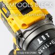 Аккумуляторный шуруповерт Remtools black , 18В 6A , 50Нм - РЕМТУЛС